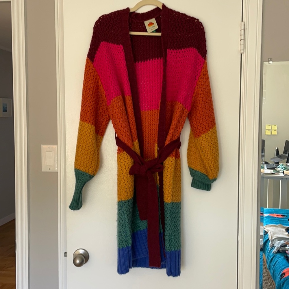Farm rio rainbow sweater